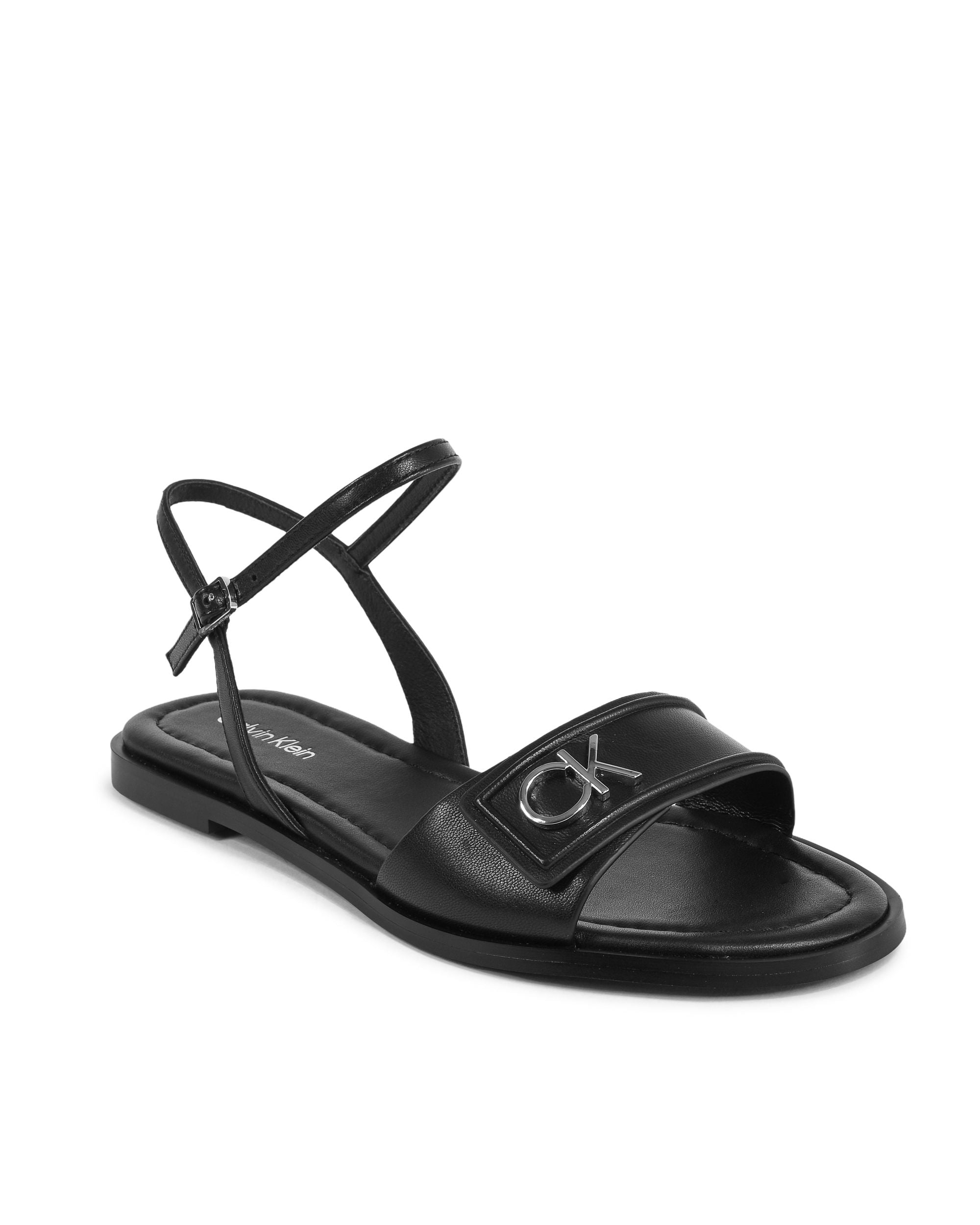 Calvin Klein Sandalo da donna nero HW0HW01942BEH