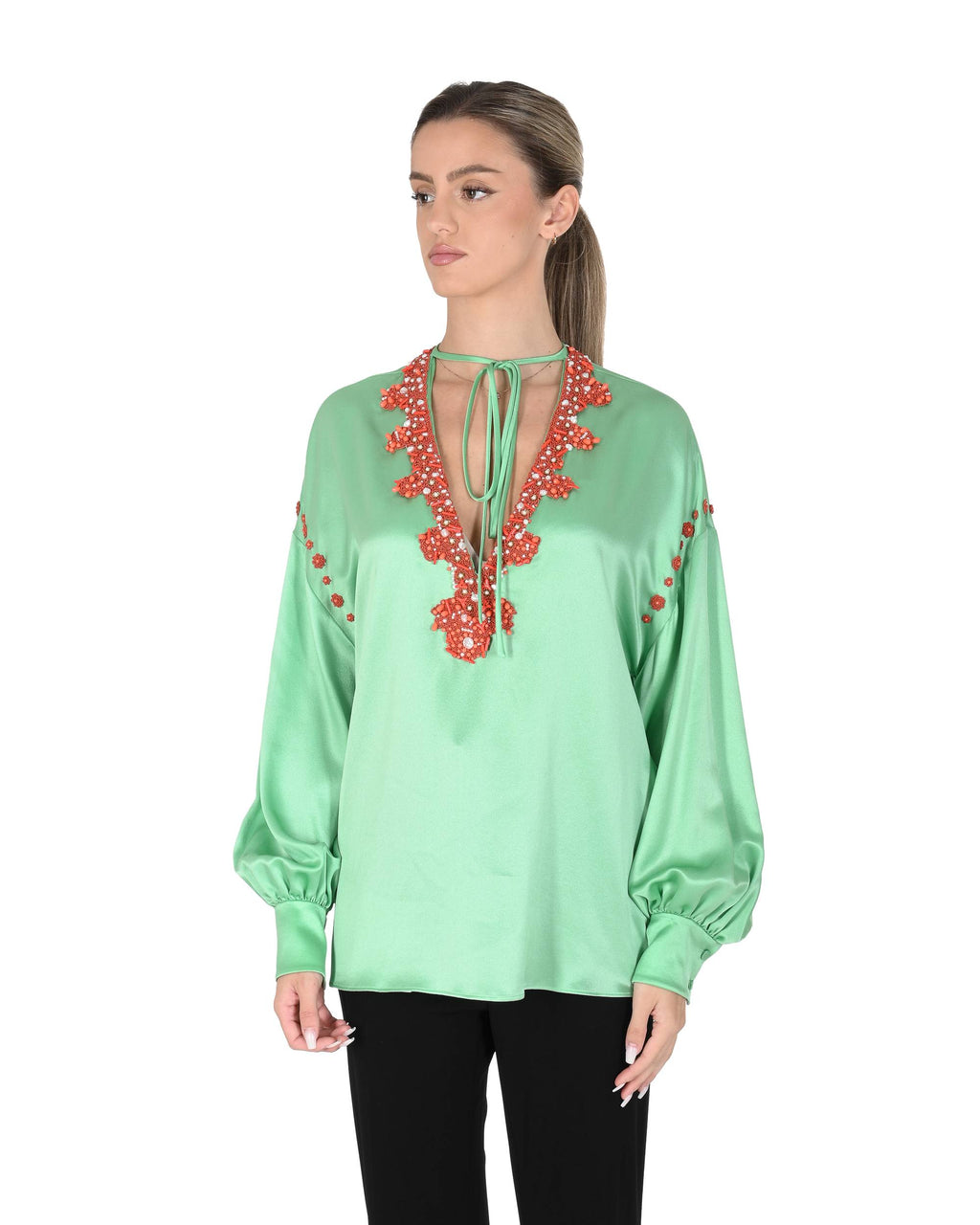 Valentino Donna Blusa AE9568C7 ZZ7 5IC