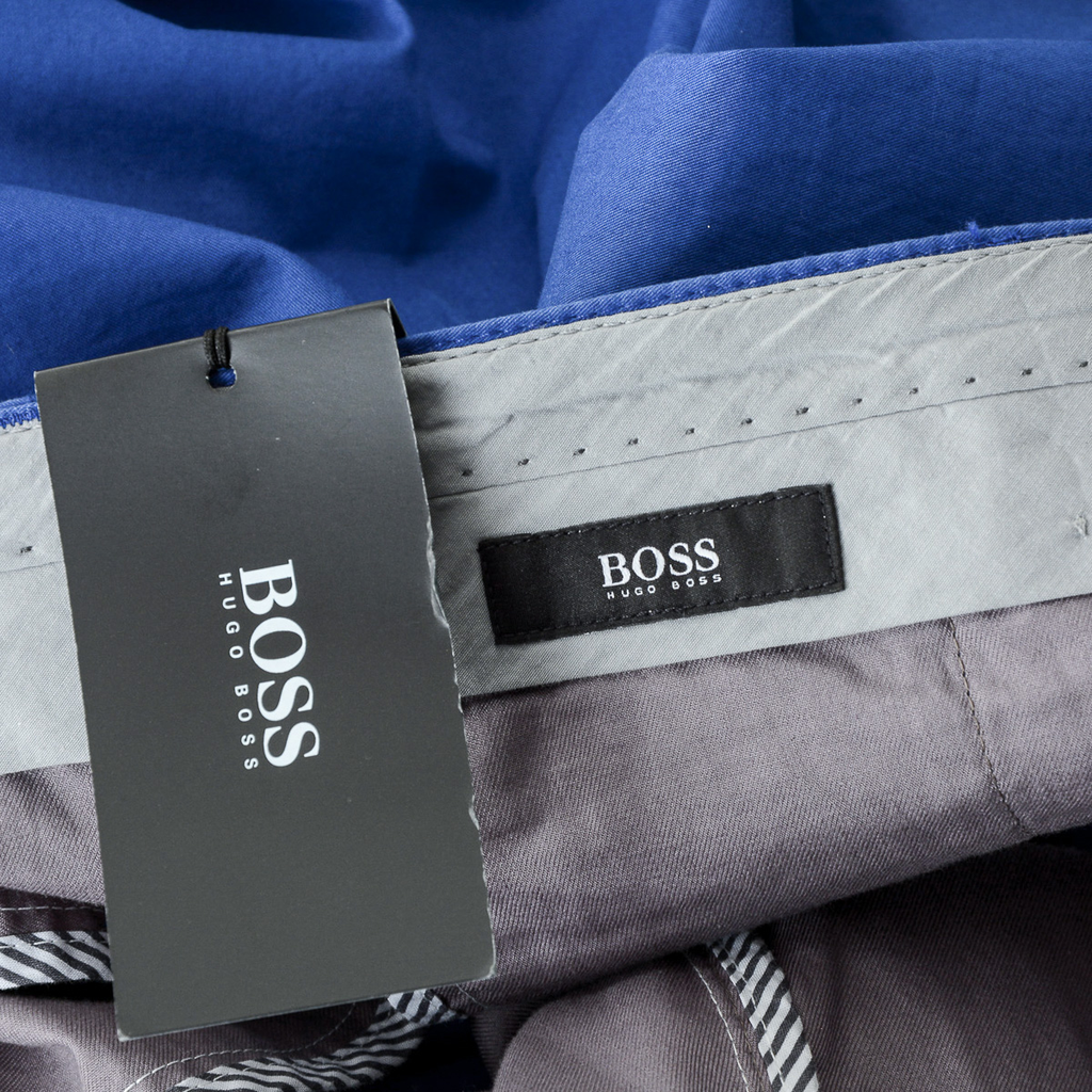 Pantaloni da uomo Hugo Boss blu STANINO
