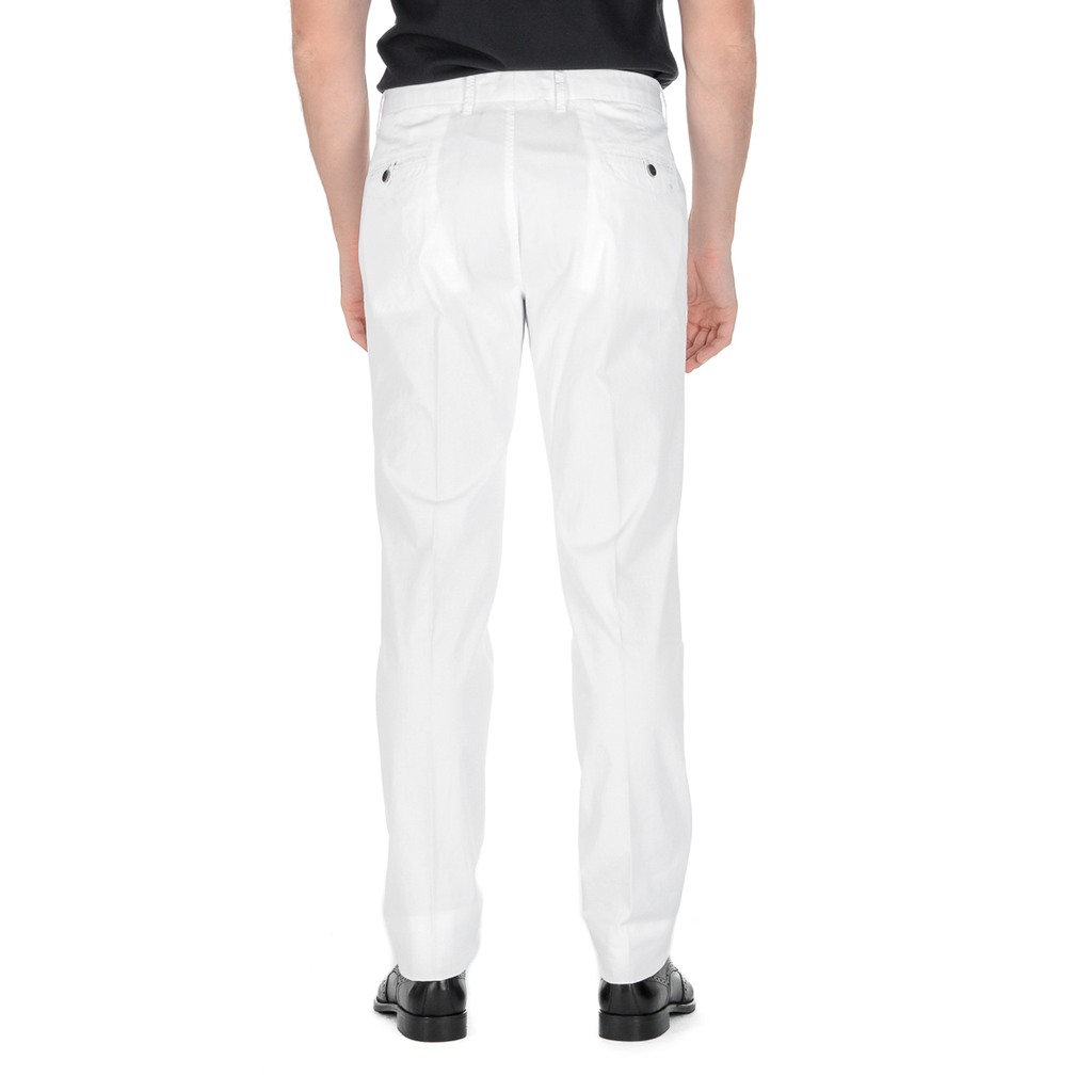 Pantaloni Armani Collezioni Uomo Bianchi