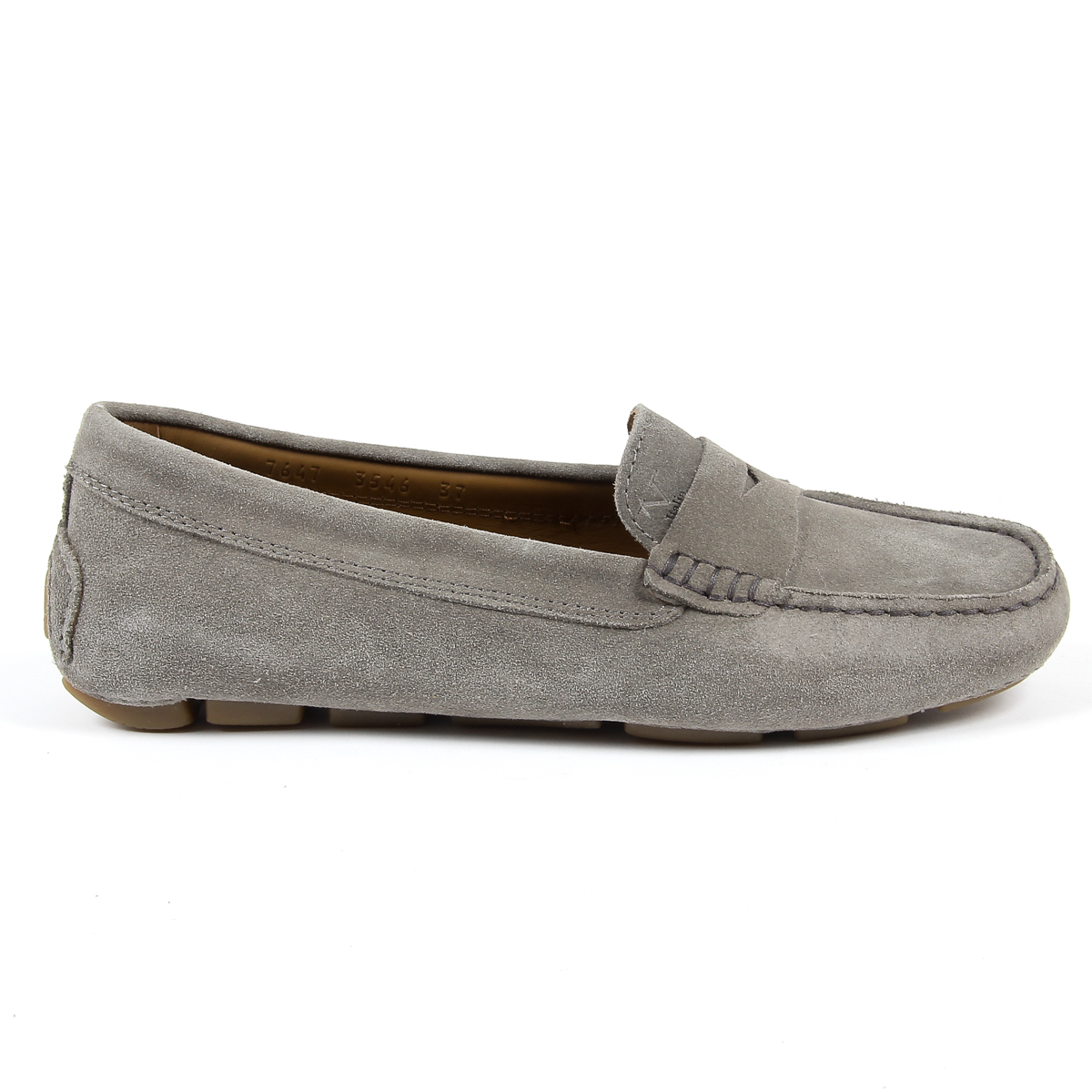 V 1969 Italia Mocassino da donna grigio AMALFI