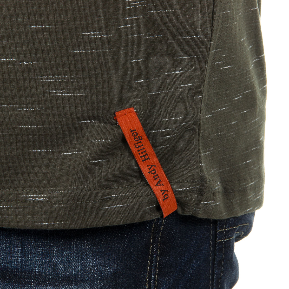 Andrew Charles T-shirt da uomo a maniche corte con scollo a V verde scuro CONNOR
