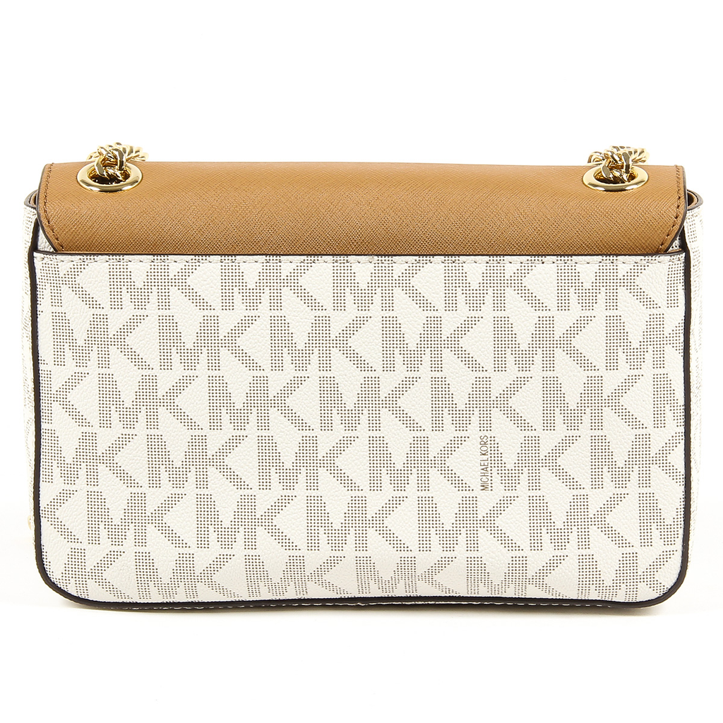 Borsa a mano da donna Michael Kors TINA 35T7GT4F2B VANIGLIA ACRN