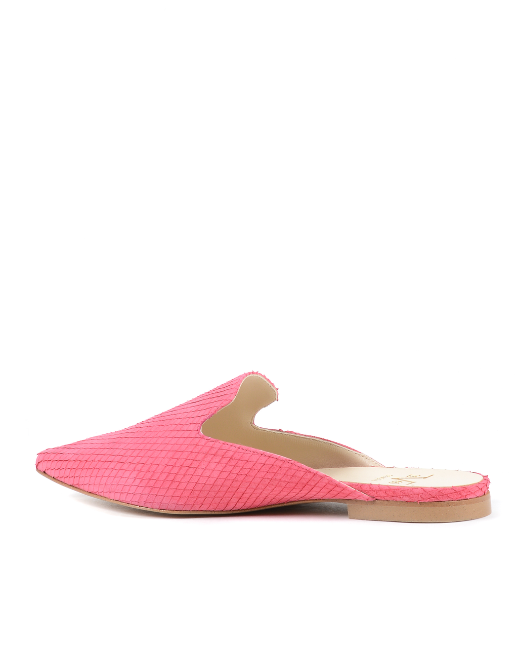 19V69 Italia Womens Slide Pink 4747 SABOT PITONE STAMP ROSA