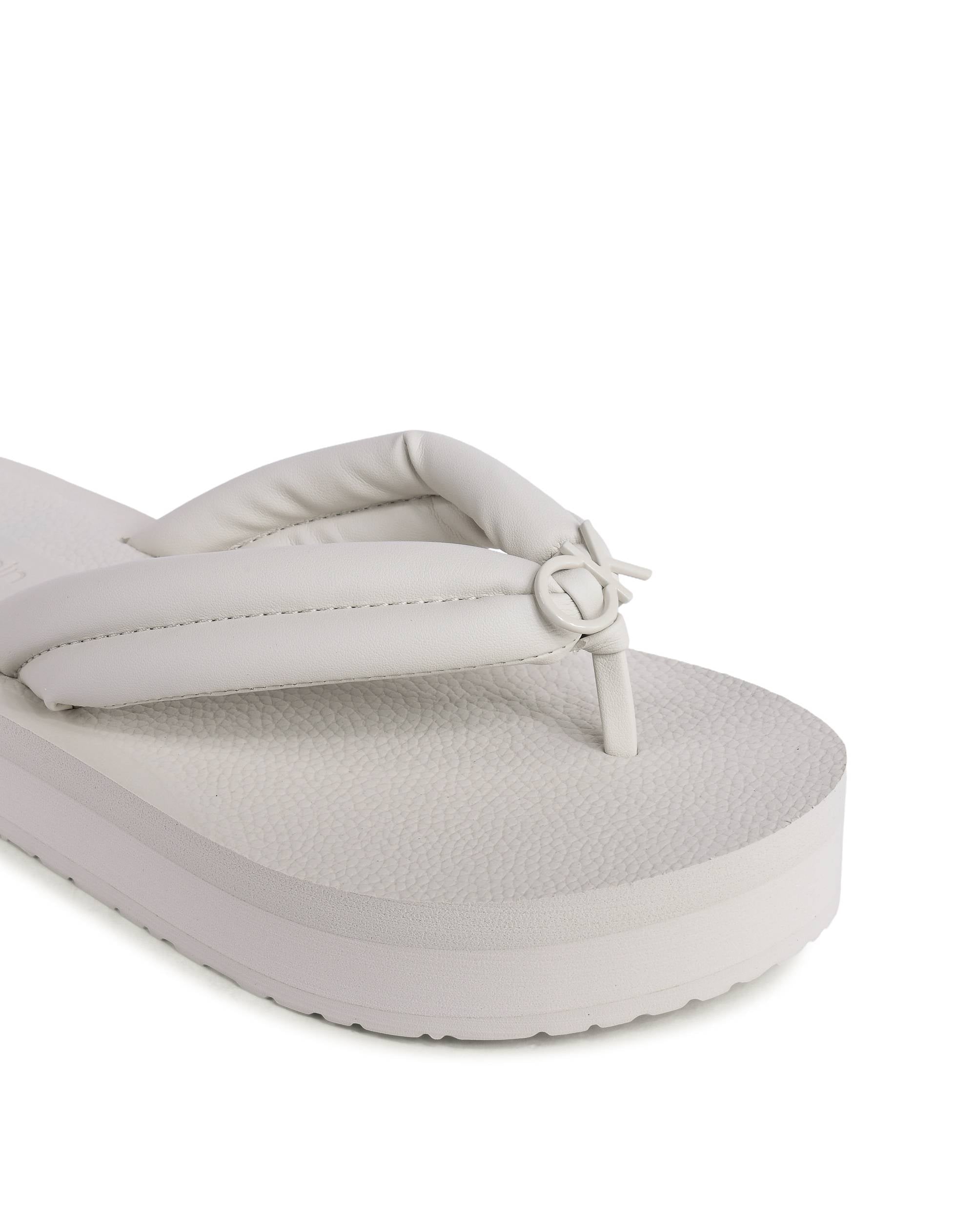 Calvin Klein Infradito da donna Beige HW0HW02063ACG