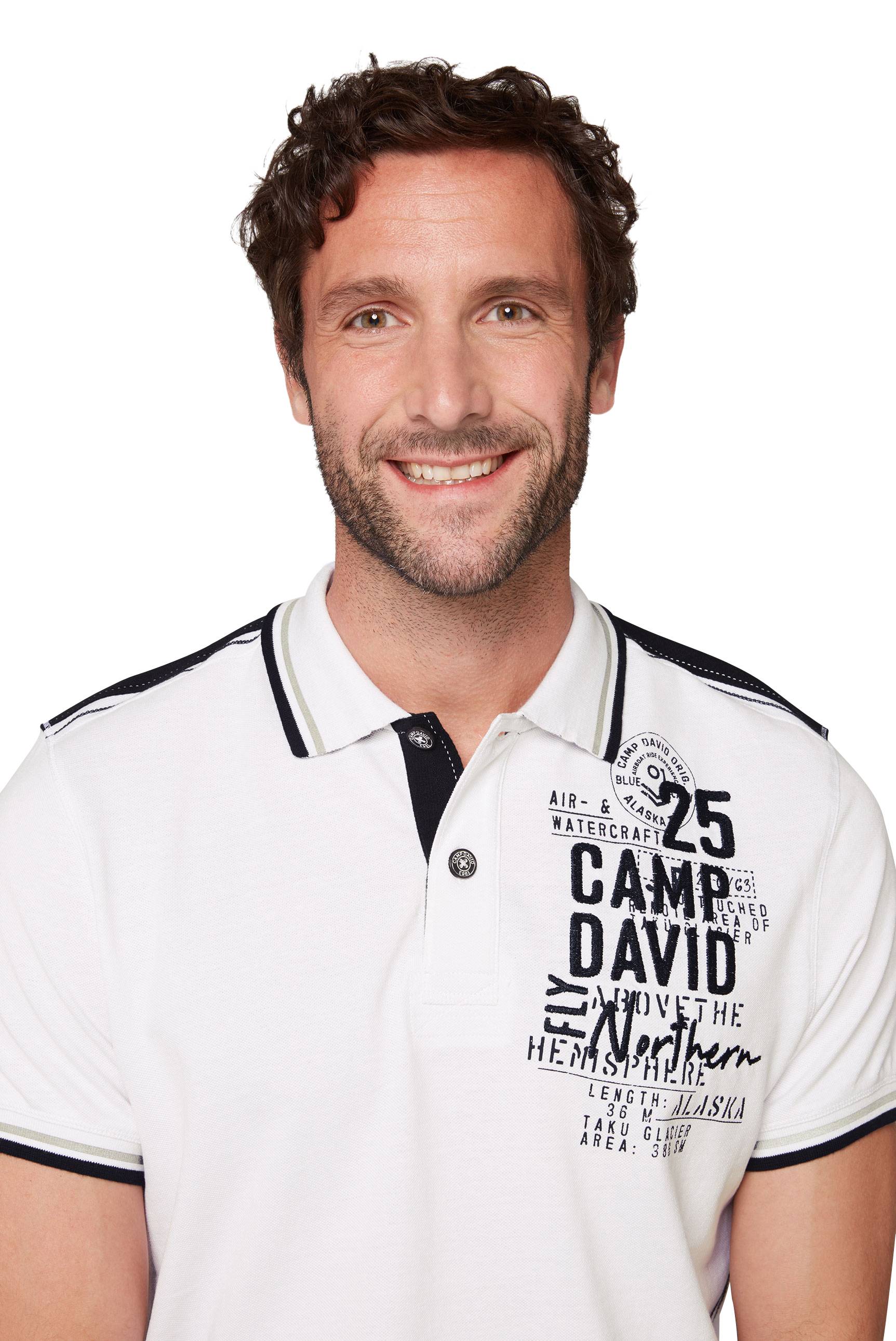 Polo da uomo Camp David
