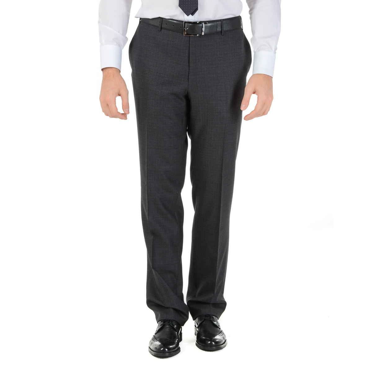 Abito da uomo Corneliani maniche lunghe blu scuro Super 160's