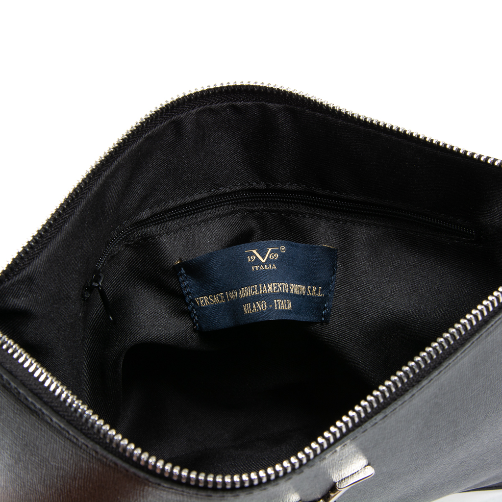 V 1969 Italia Borsa da donna nera LIME