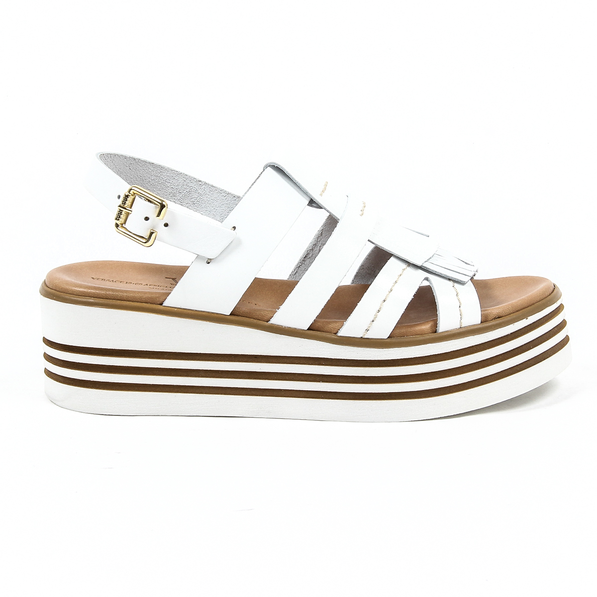 Sandalo flatform da donna V 1969 Italia