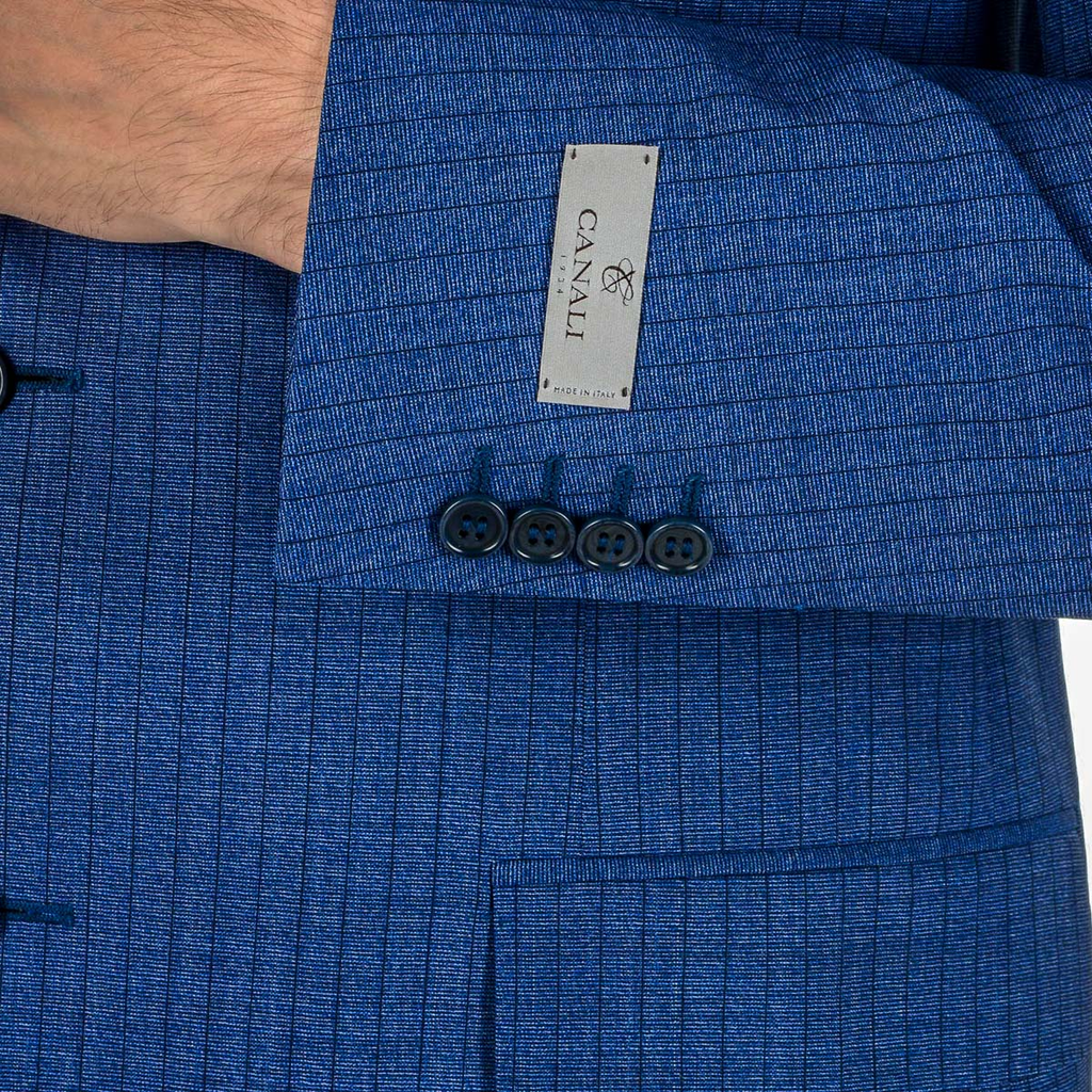 Abito da uomo Canali maniche lunghe blu