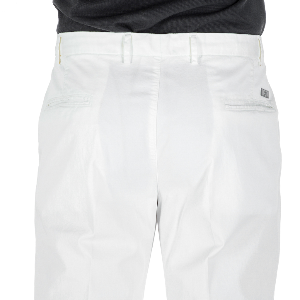 Pantaloni Armani Collezioni Uomo Bianchi