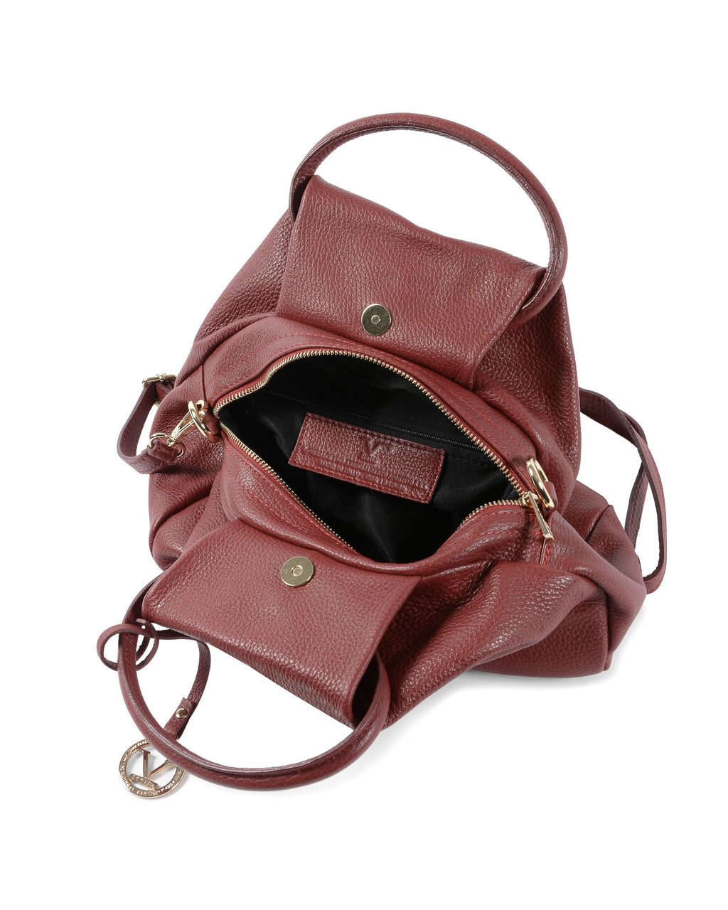 V Italia Borsa da donna Bordeaux V10312 52 DOLLARO RUBINO