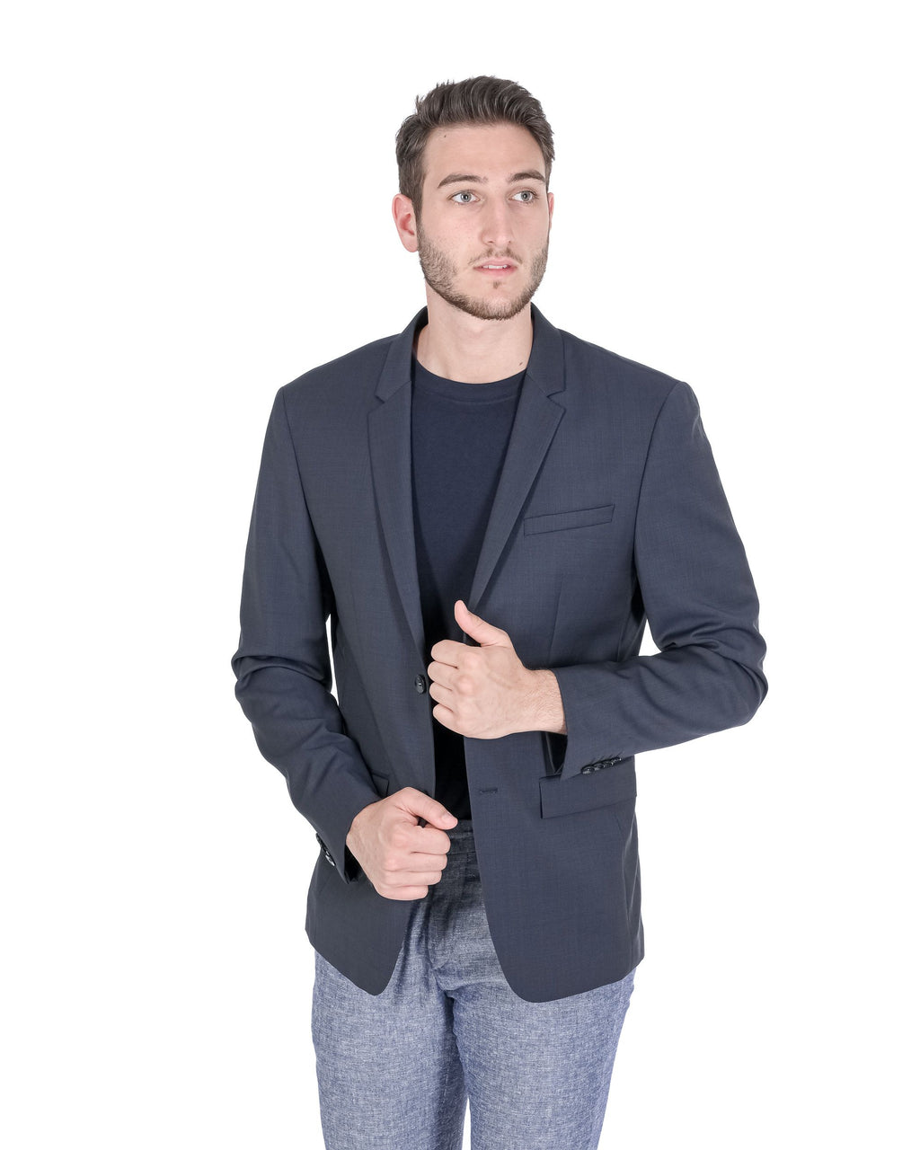 Calvin Klein Blazer da uomo blu K1EK101237478