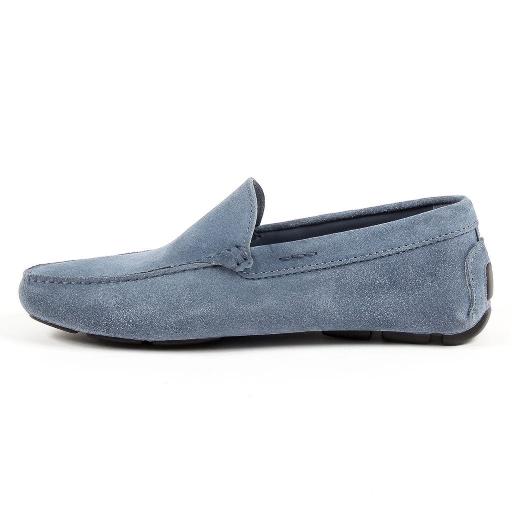 Mocassini da uomo Andrew Charles blu TRON