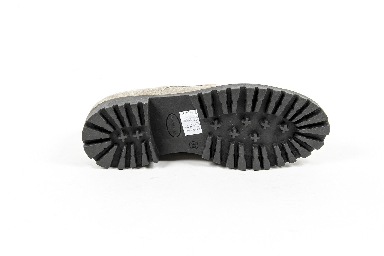 V 1969 Italia Scarpa stringata da donna C01 CAMOSCIO TAUPE