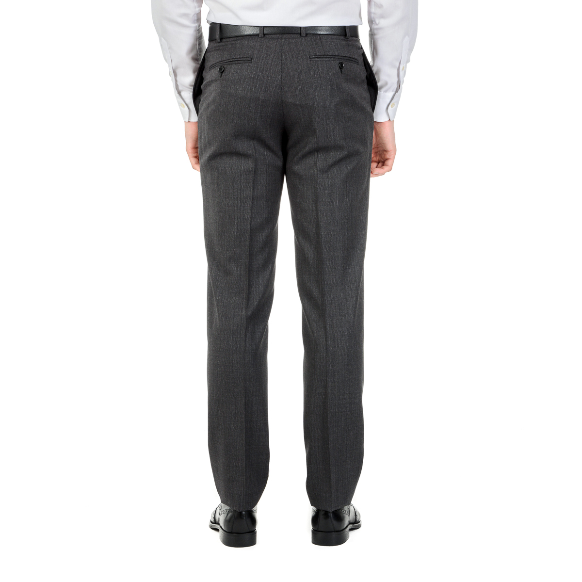 Abito da uomo Canali maniche lunghe grigio scuro