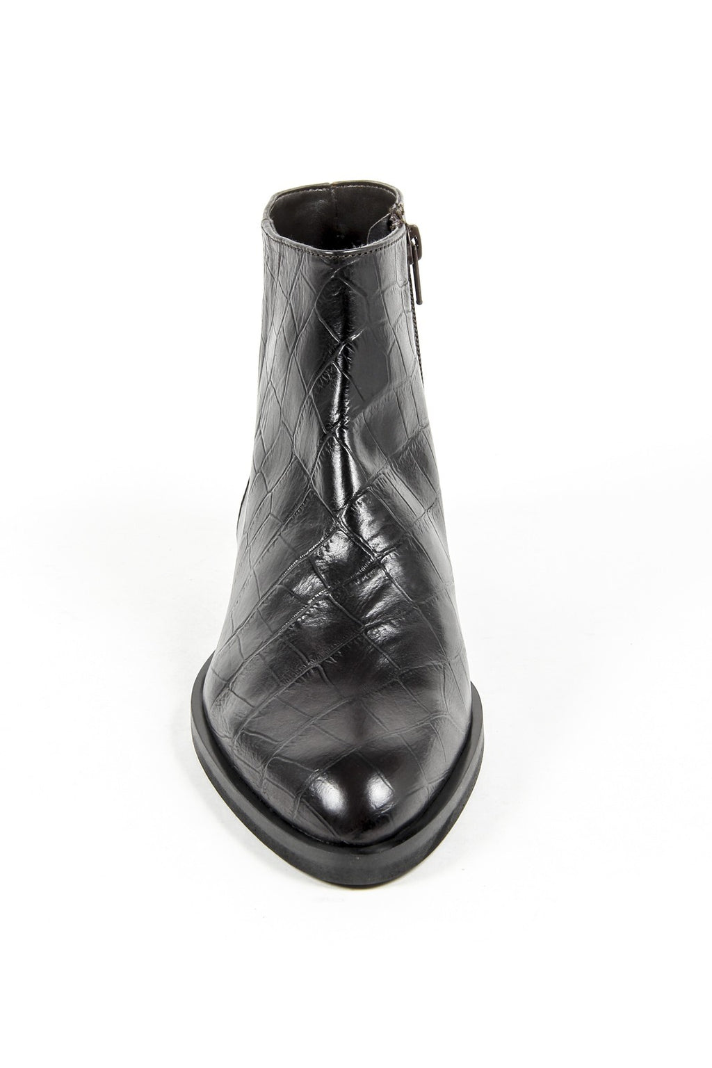 V 1969 Italia Womens Ankle Boot B1993 VIT. COCCO NERO
