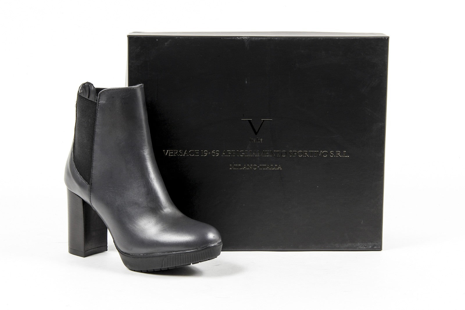 Stivaletto Donna V 1969 Italia C22 VITELLO GRIGIO