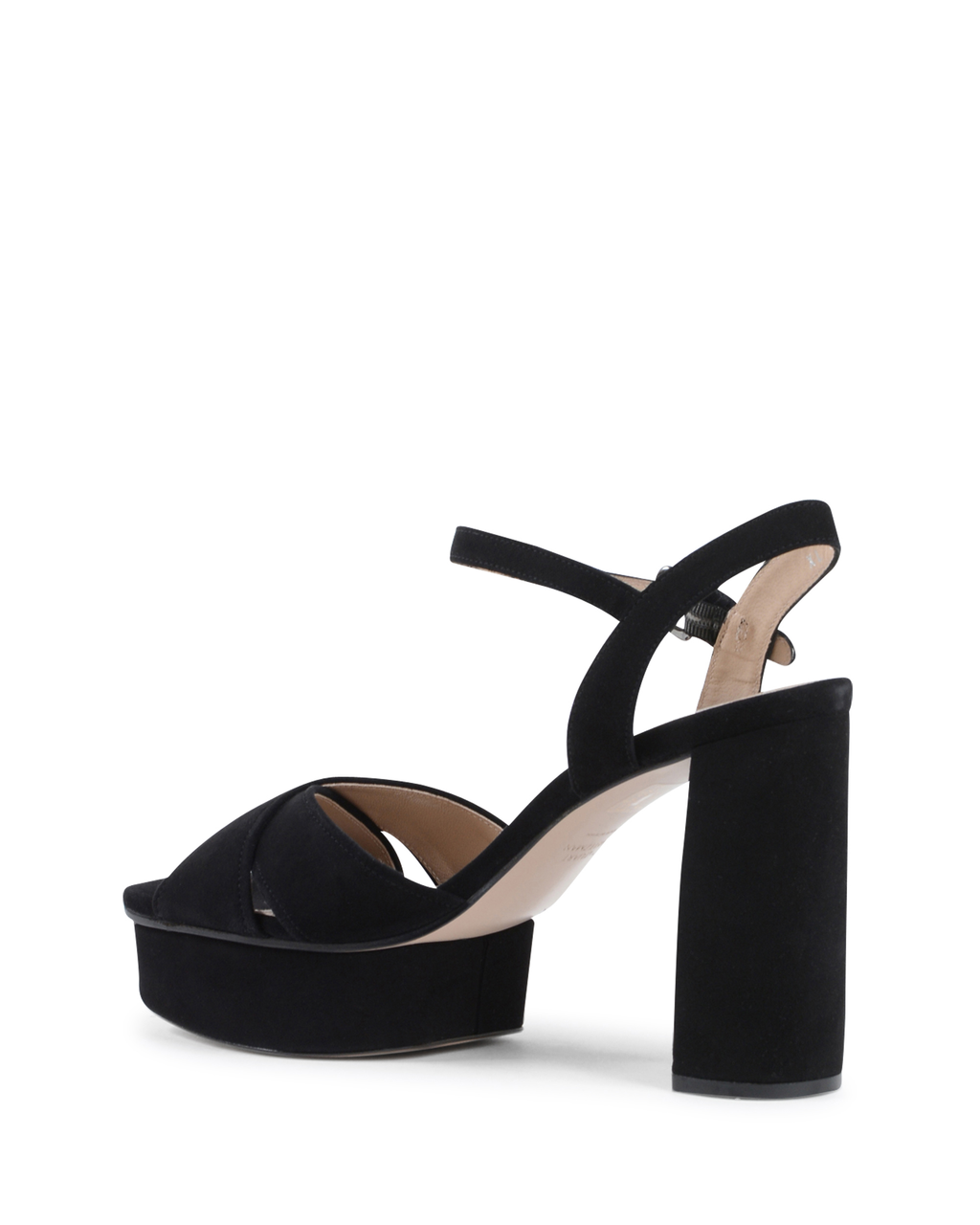 Sandalo da donna Stuart Weitzman nero EXPOSED