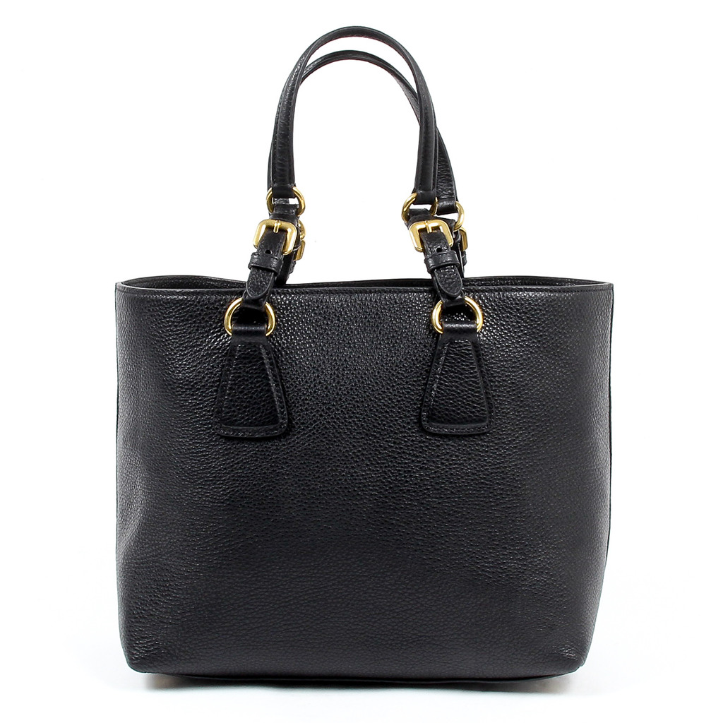 Borsa a mano Prada da donna 1BG043 2E8K F0002 NERO VITELLO PHENIX