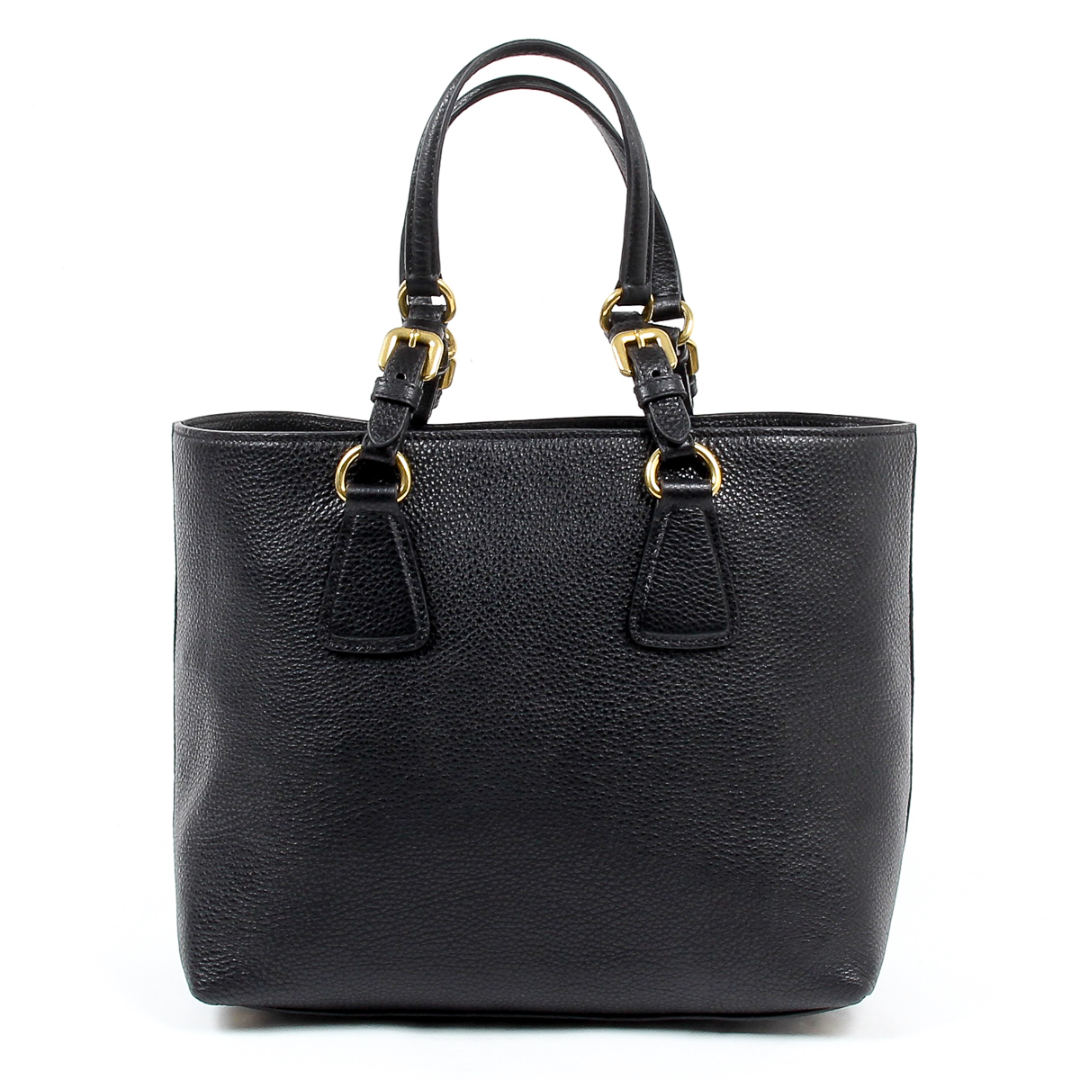 Borsa a mano Prada da donna 1BG043 2E8K F0002 NERO VITELLO PHENIX