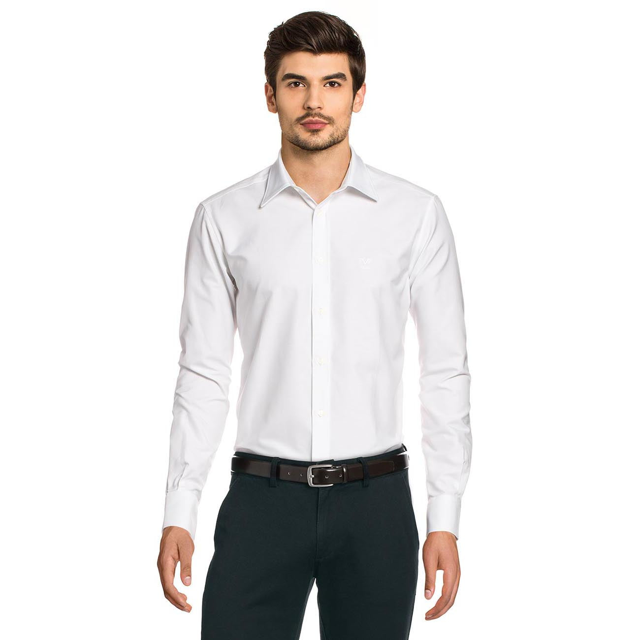 Camicia da uomo V 1969 Italia Modern Classic Neck Shirt MCC10