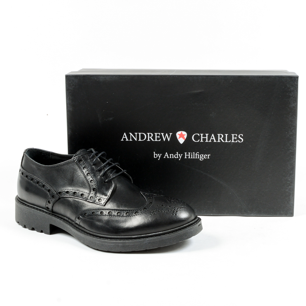 Scarpa classica da uomo Andrew Charles nera EDDIE