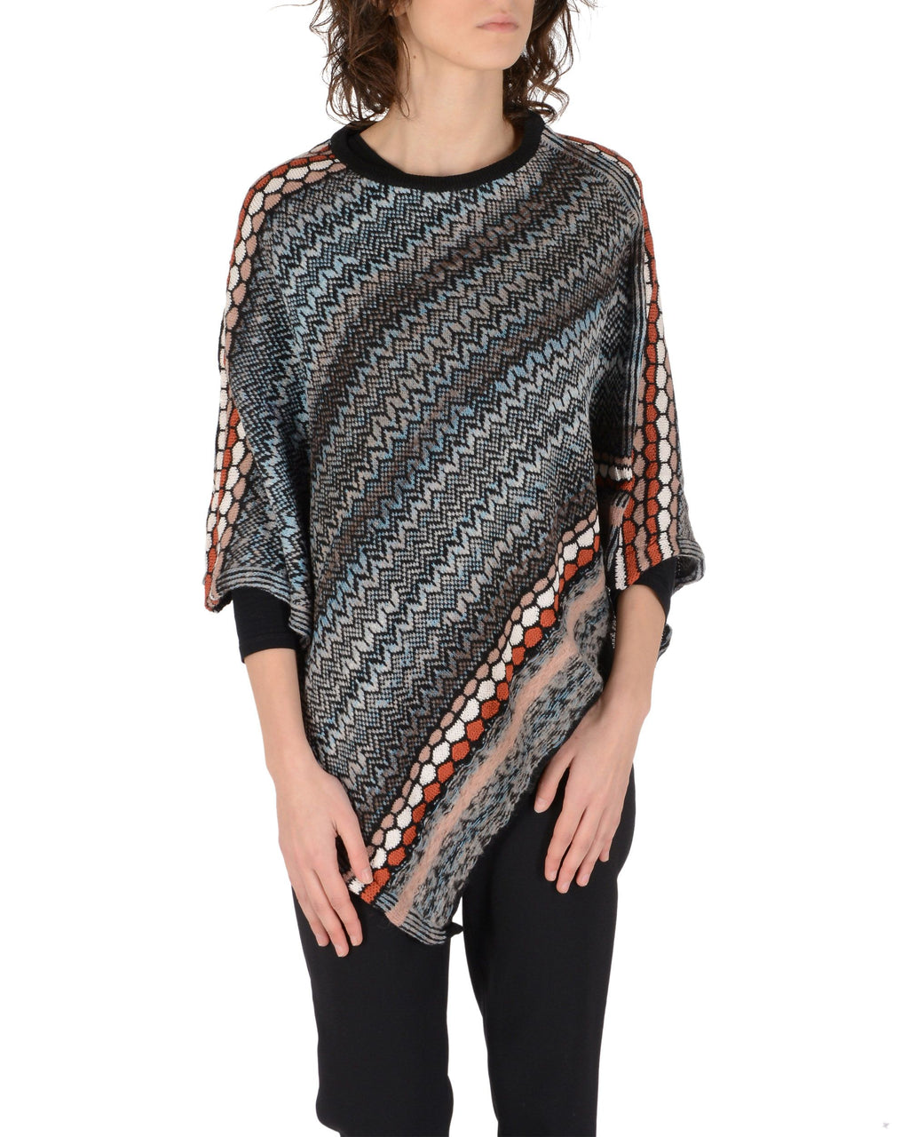 Missoni Donna Poncho Multicolore PO74PSD67690001