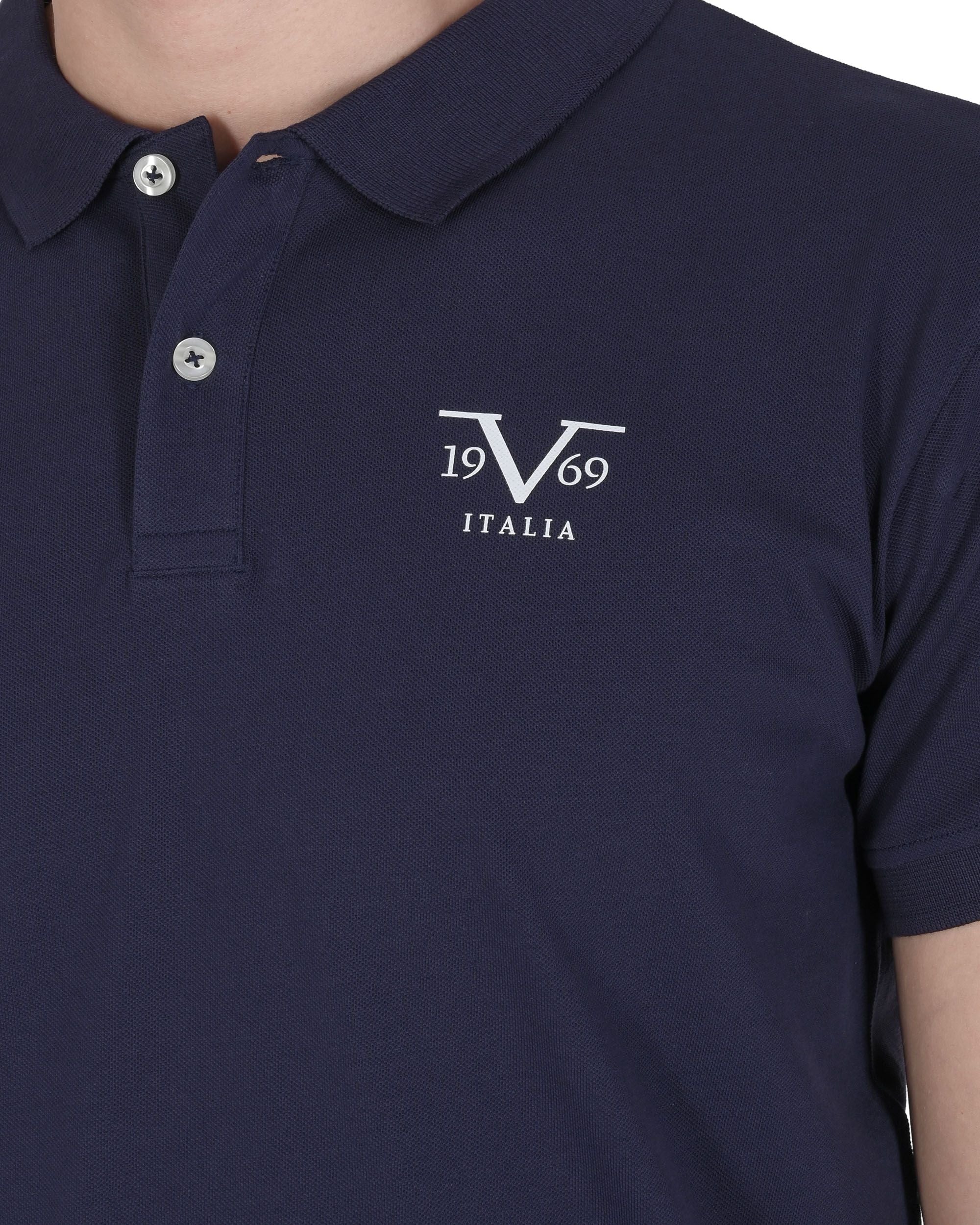 19V69 Italia Polo Uomo VSC1MPL01 NAVY