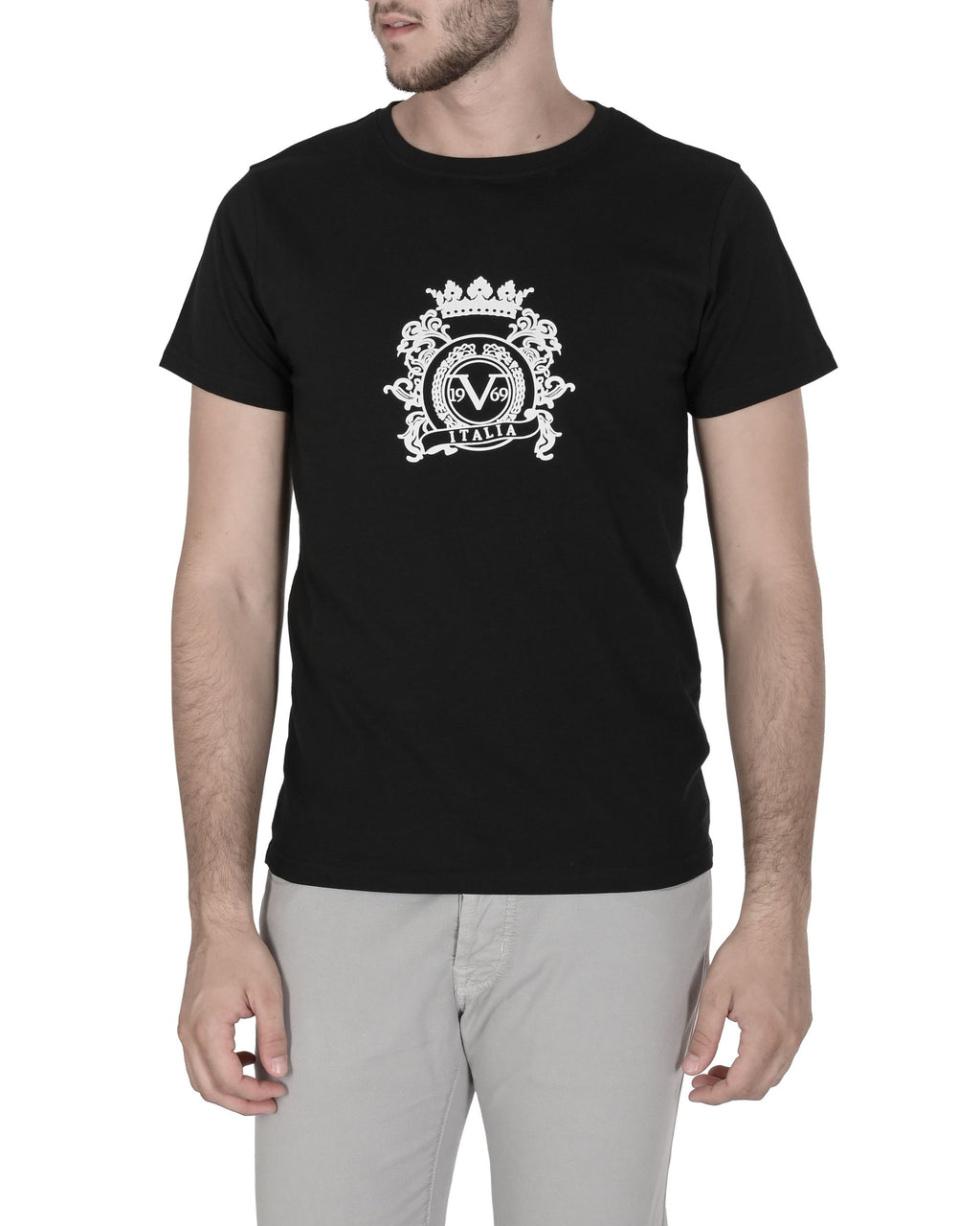 19V69 Italia T-Shirt Uomo VSC1MTS02 NERO