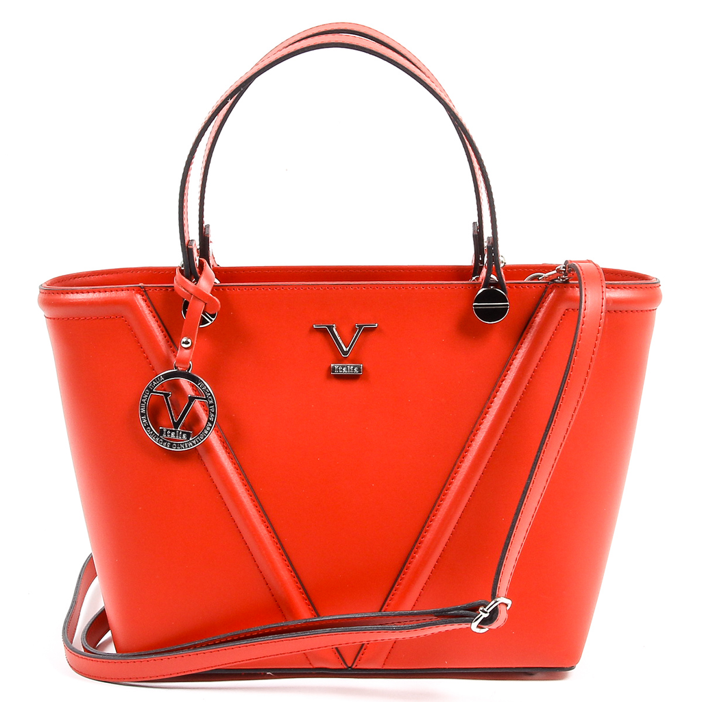 V 1969 Italia Womens Handbag V008-S RUGA ROSSO