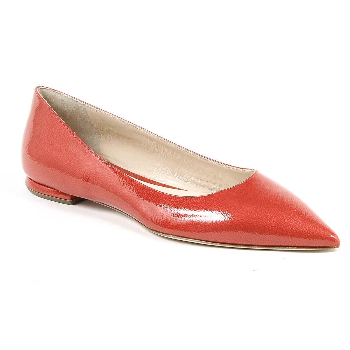 V 1969 Italia Womens Ballerina Red CHIARA