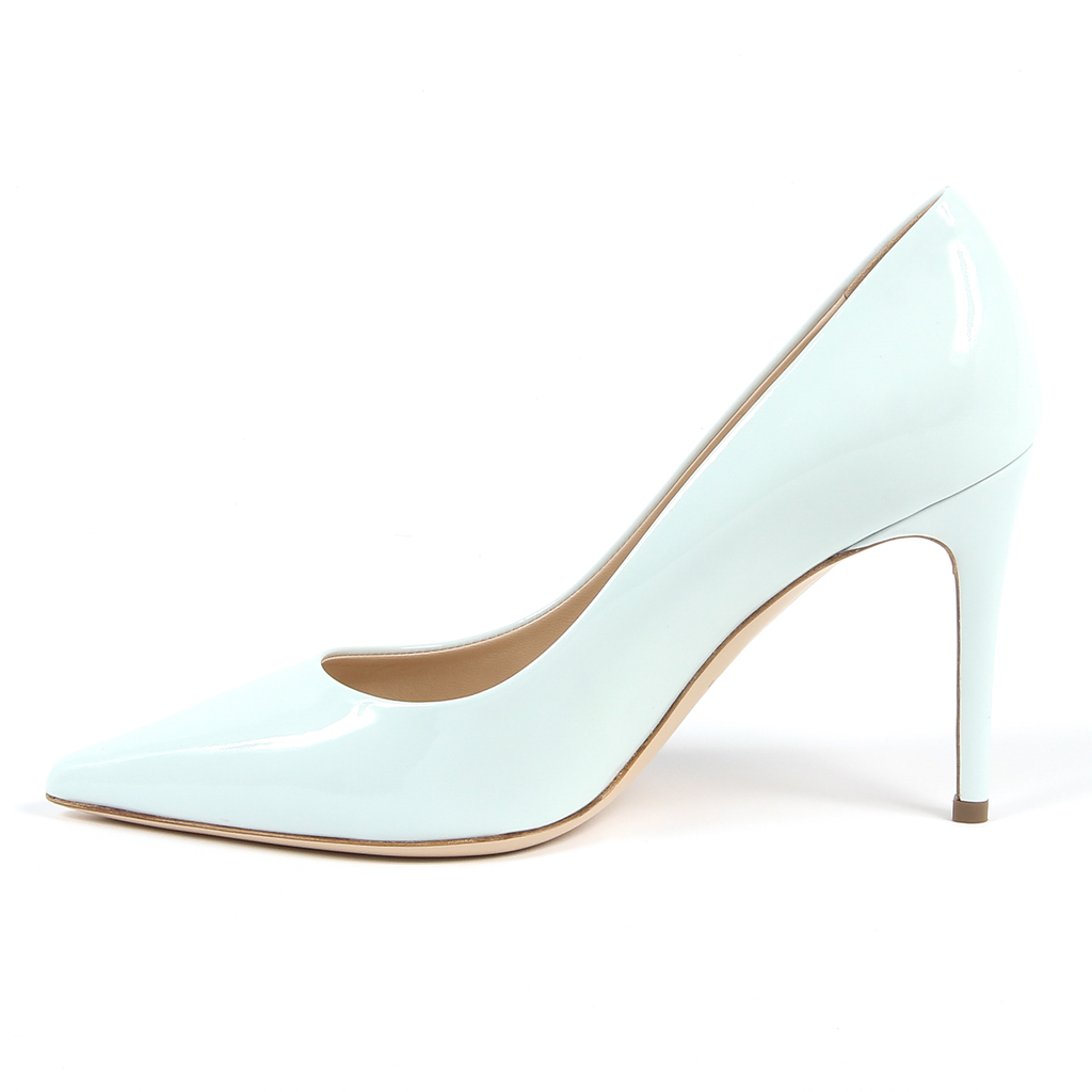 V 1969 Italia Donna Décolleté Azzurro Chiaro MINA