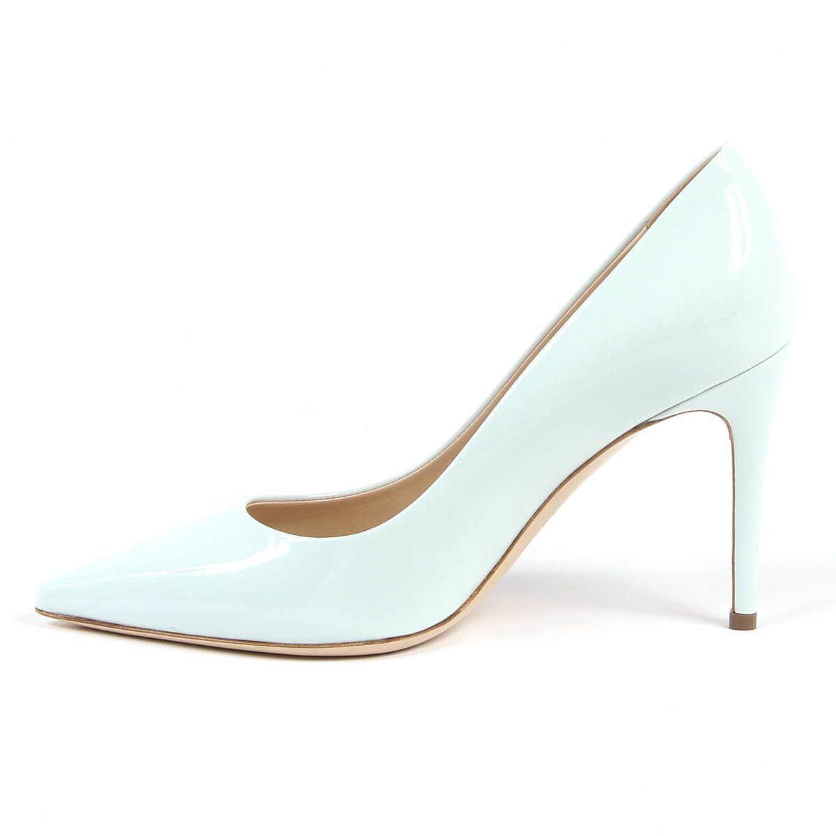 V 1969 Italia Donna Décolleté Azzurro Chiaro MINA