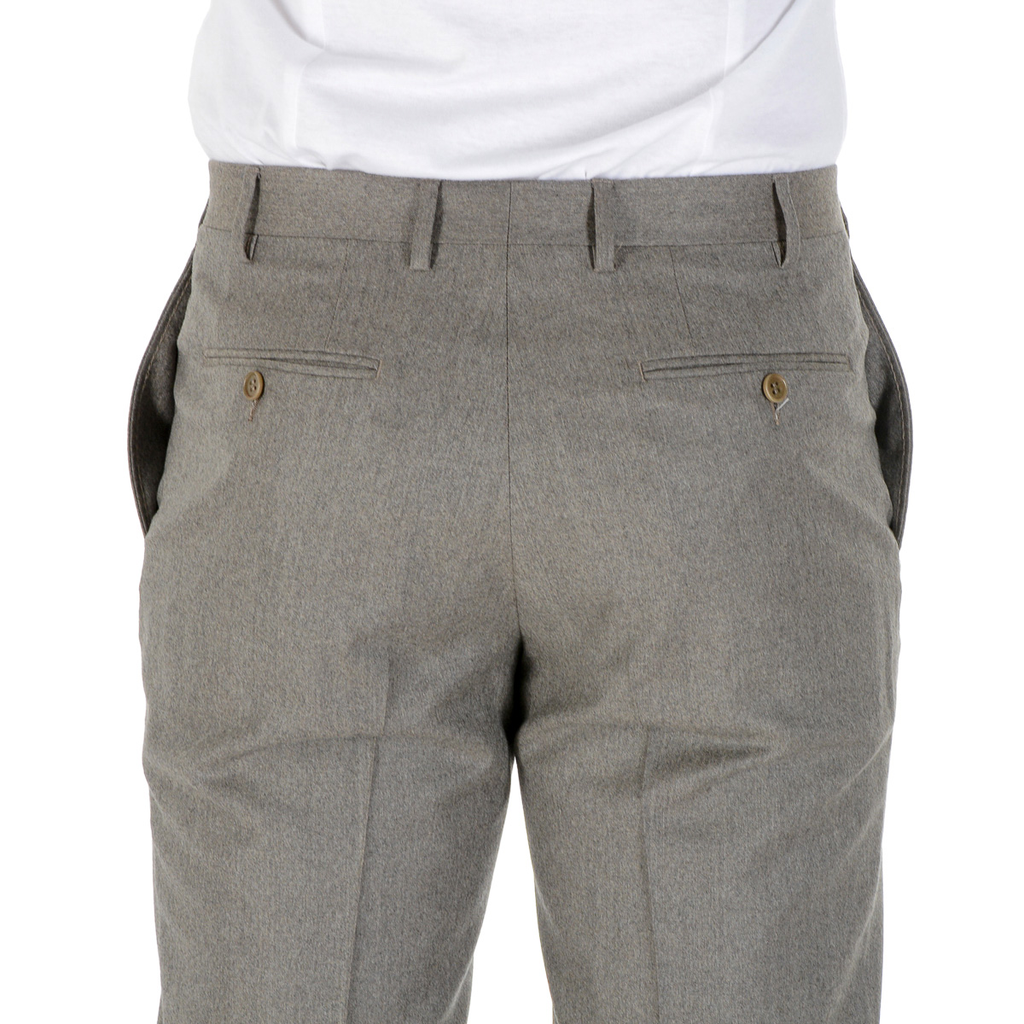 Pantaloni da uomo Canali grigi