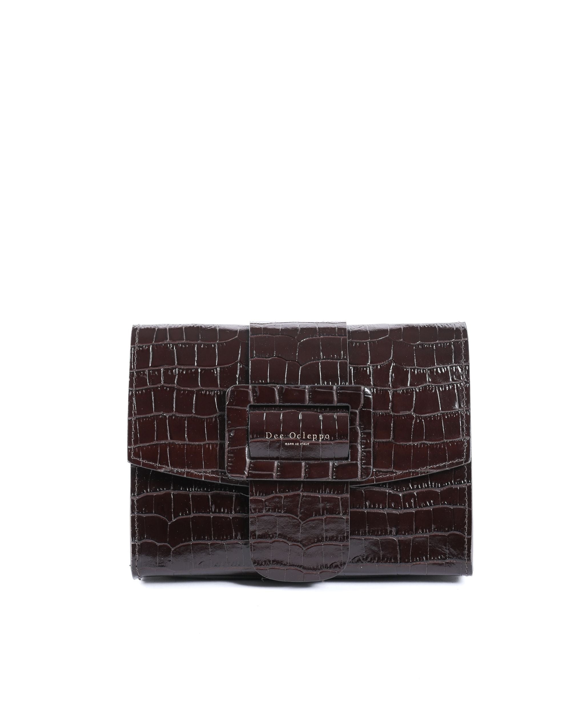 Borsa a mano da donna Dee Ocleppo SERSY MARRONE