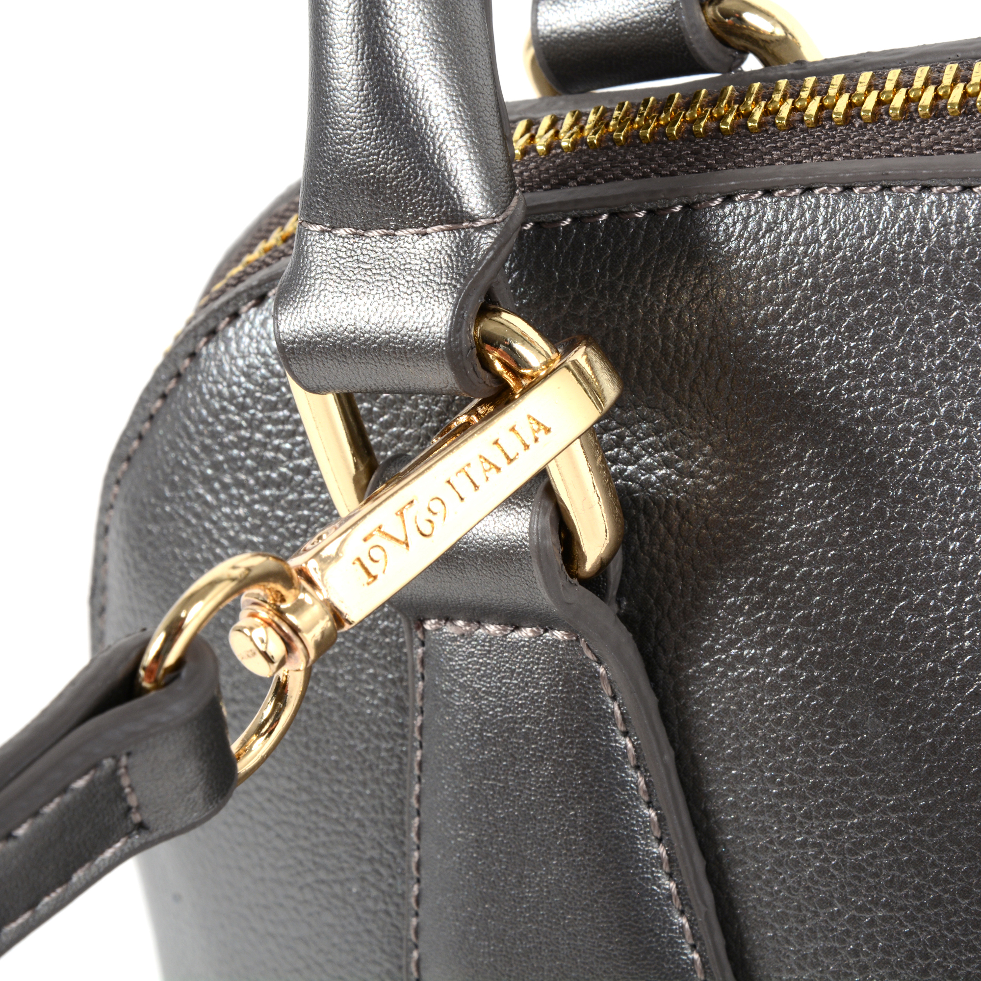 V 1969 Italia Borsa da donna argento CRETA
