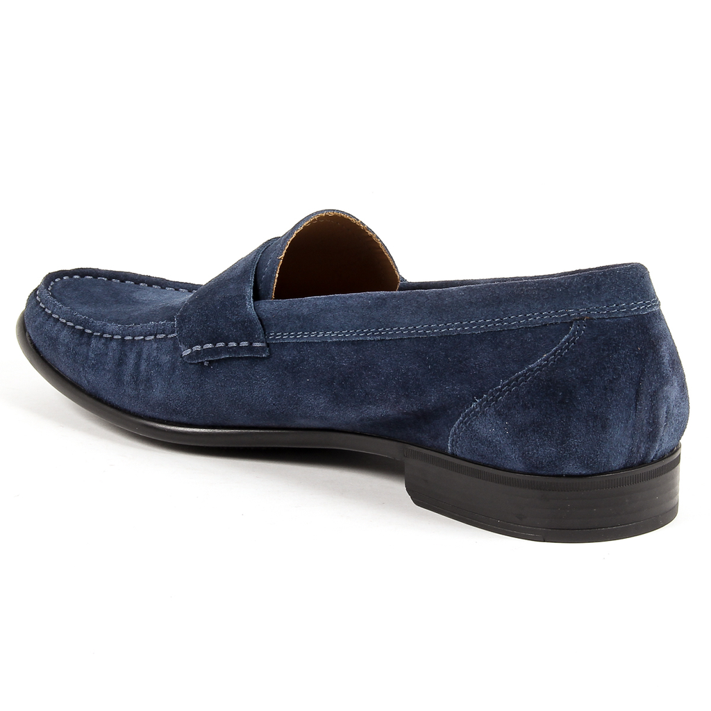 V 1969 Italia Mocassino Uomo Blu LEONARDO