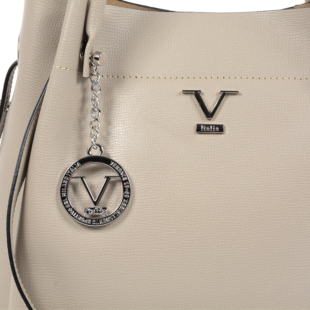 V 1969 Italia Borsa da donna Beige ALESSIA