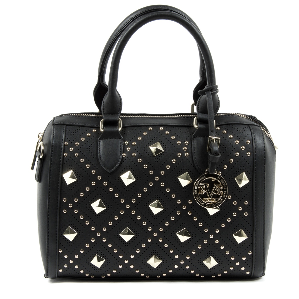 V 1969 Italia Borsa da donna nera CLAIRE