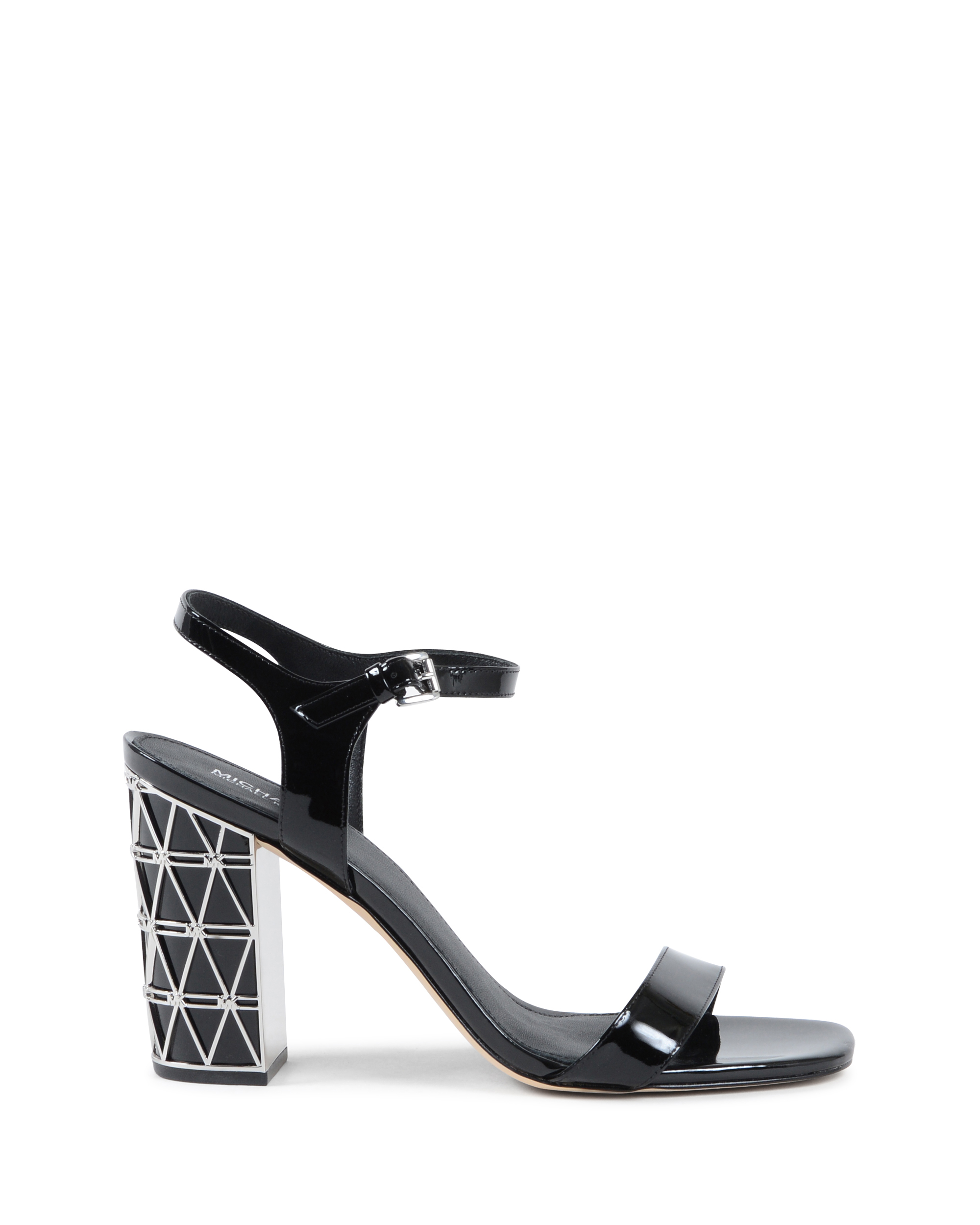 Sandalo da donna Michael Kors nero BEEKMAN