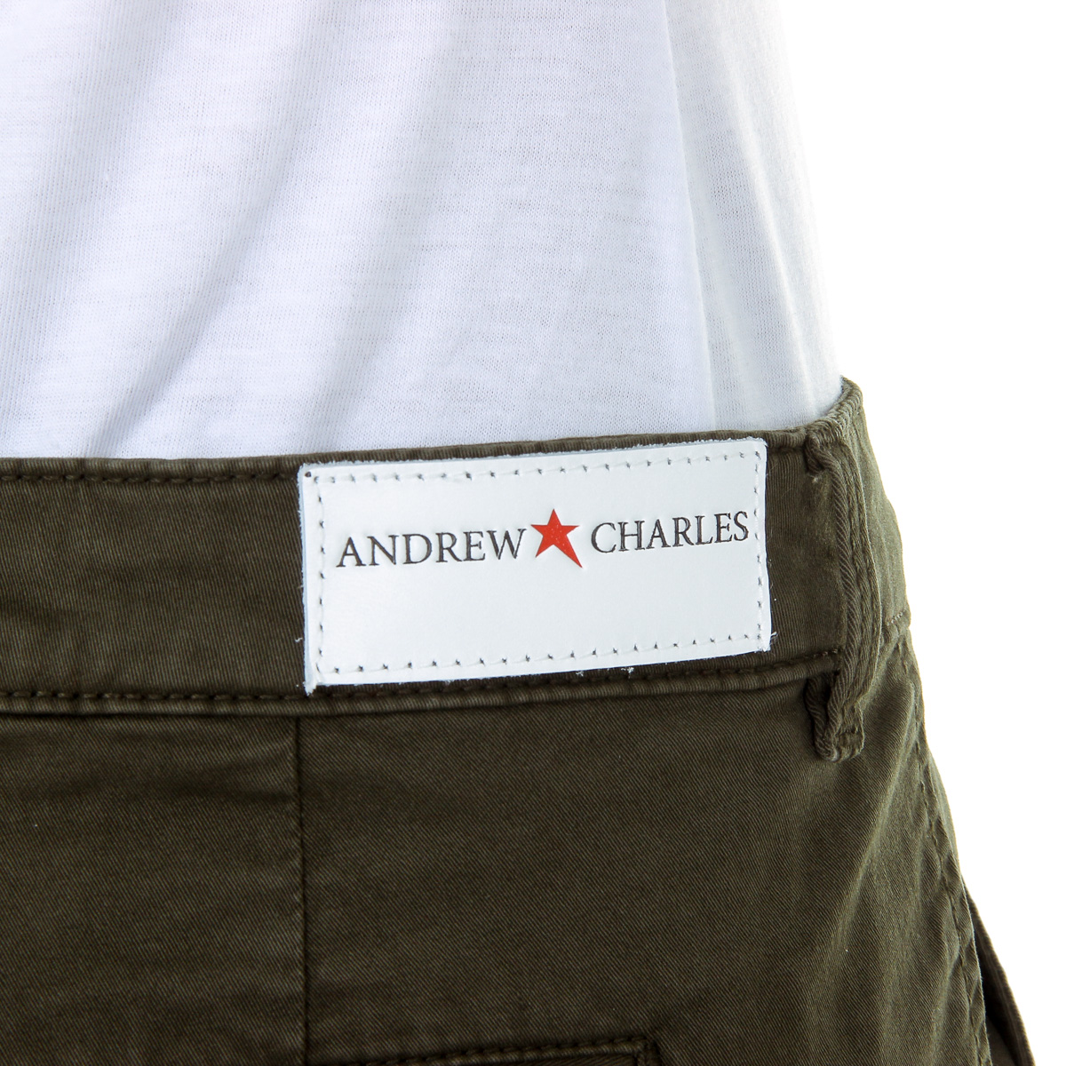 Andrew Charles Pantaloncini da donna verdi SAFIA