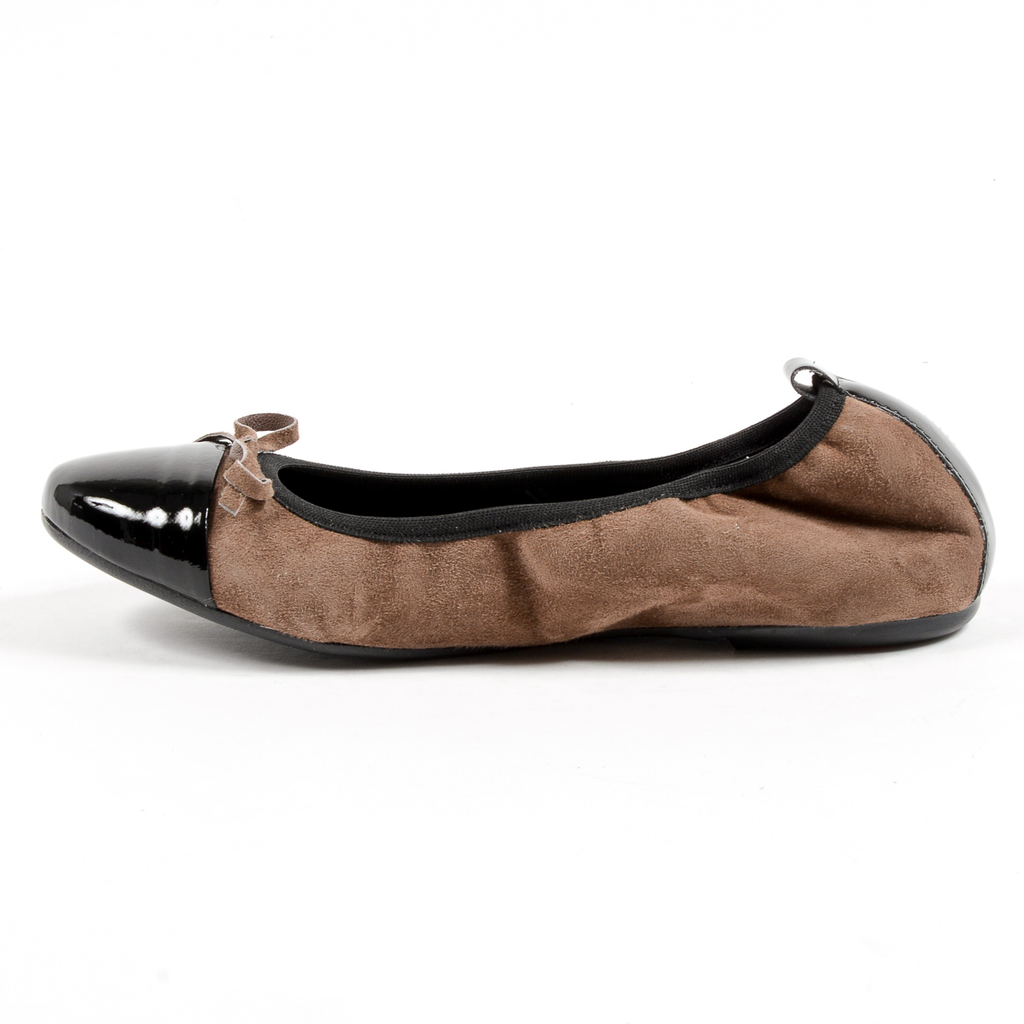 Andrew Charles Ballerina morbida da donna Taupe PATTI