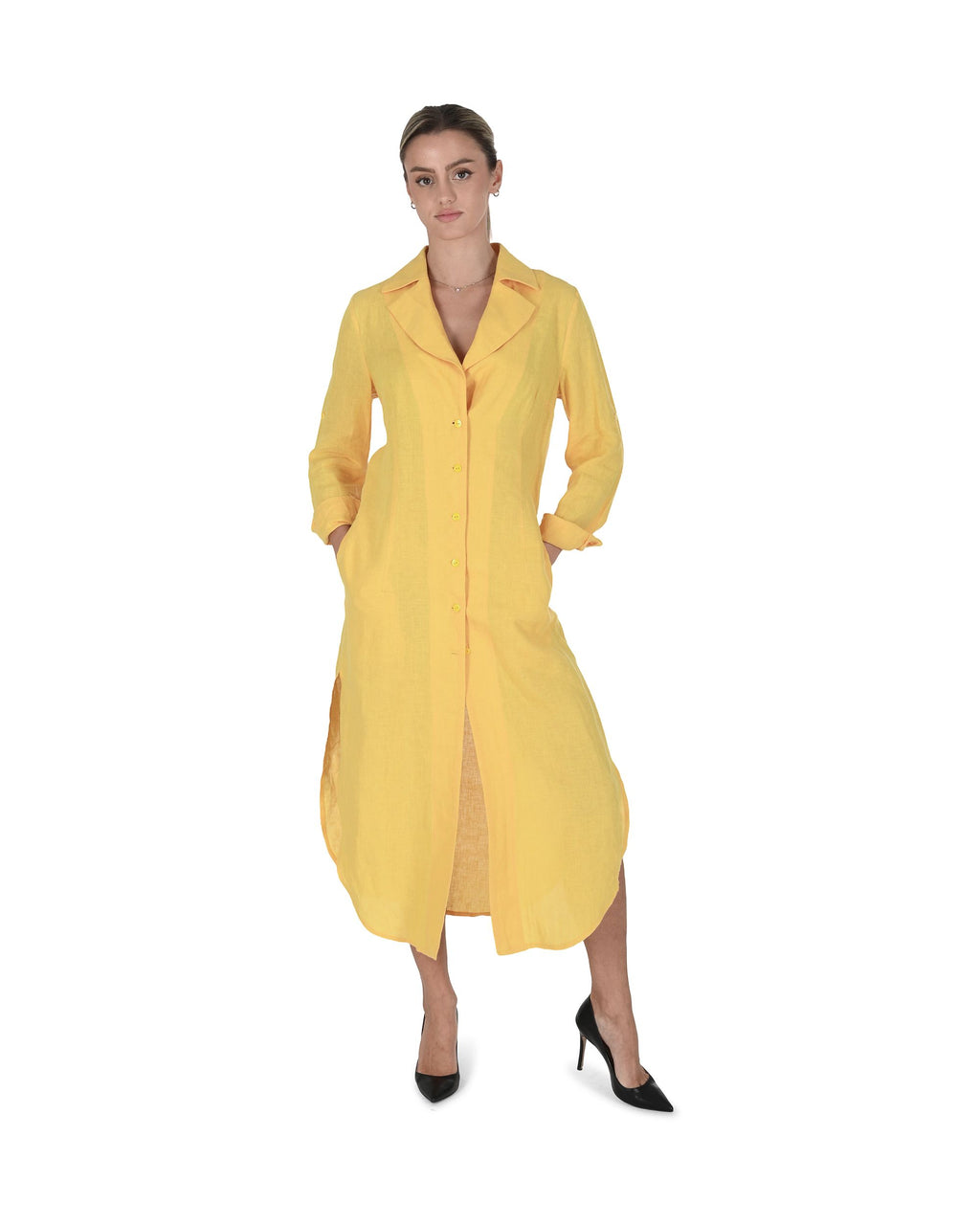 Abito Donna Nevro KROKOS GIALLO ABITO 301