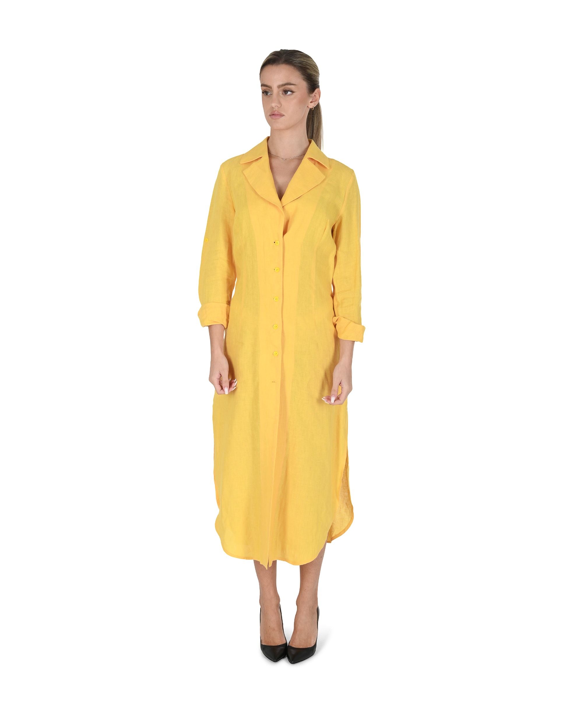 Abito Donna Nevro KROKOS GIALLO ABITO 301