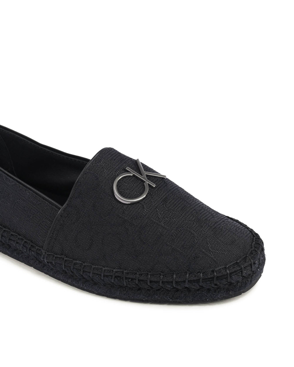 Espadrillas da donna Calvin Klein nere HW0HW014580GN