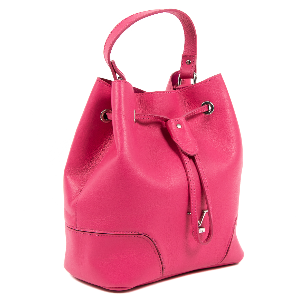 V 1969 Italia Borsa da donna Fuxia HILTON