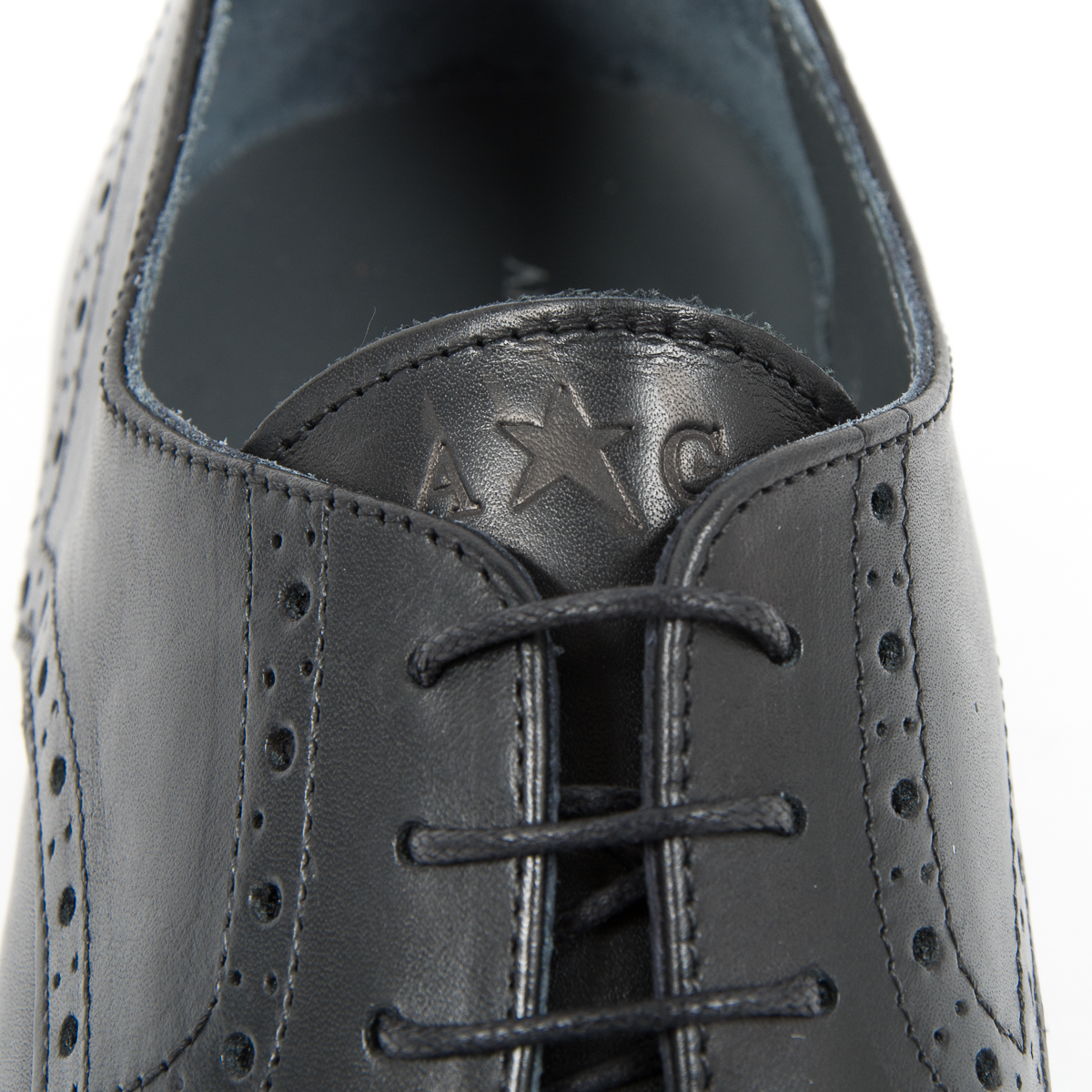 Andrew Charles Scarpa Brogue da Uomo Nera EDWIN