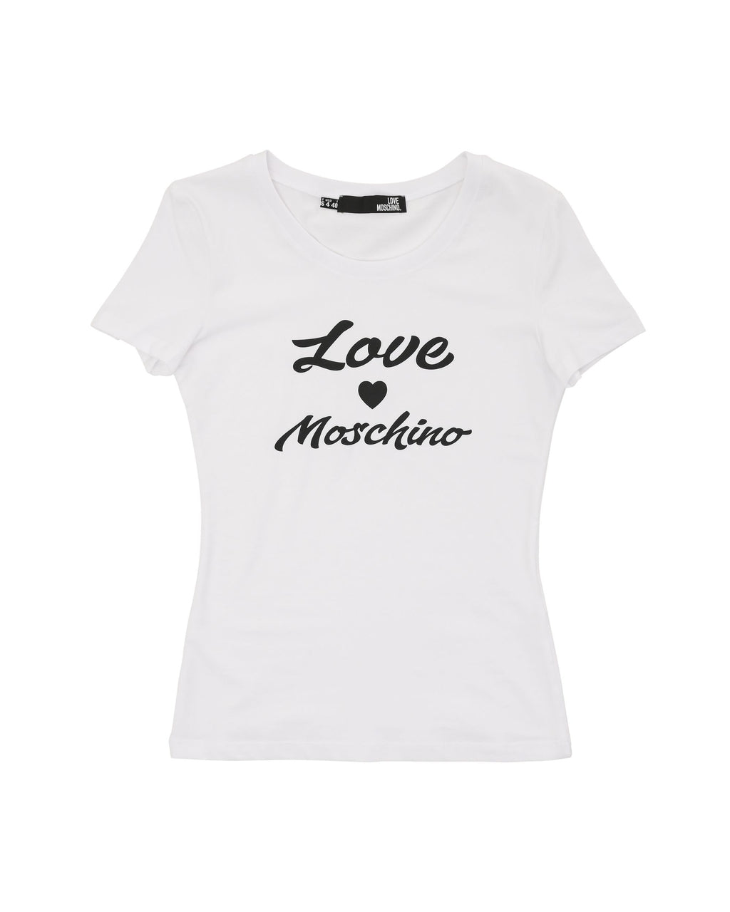 T-shirt da donna Love Moschino W 4 H19 28 E 1951 A00 BIANCO OTTICO