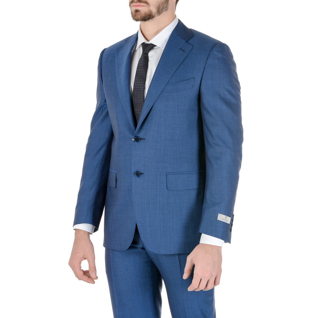 Abito da uomo Canali maniche lunghe blu